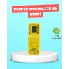 Taşınabilir El Aterisi Gameboy – Klasik Tetris Oyunu, Pil ile Çalışan Mini El Konsolu