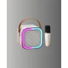 Taşınabilir Karaoke Mikrofon Seti Bluetooth Hoparlörlü