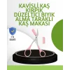 Taşınabilir Kaş ve Kirpik Düzenleme Makası – Ergonomik Tasarım