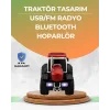Taşınabilir Nostaljik Araç Tasarımlı Bluetooth Hoparlör
