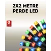 Taşınabilir Pil İle Çalışan LED Işık – 2x2 Metre Perde Modeli