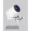 Taşınabilir Projeksiyon Cihazı 4K Destekli Wi-Fi Kablosuz Ekran Yansıtma