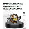 Telefon Soğutucu | LED Işık Efektli | Power Aparatlı | Sessiz ve Taşınabilir Model