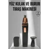 Tıraş Makinesi Kulak Burun ve Yüz Temizleyici Şarjlı Mini