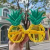 Tropikal Hawaii Ananas Şekilli Parti Gözlüğü