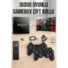 TV Box Çift Oyun Kollu 10000 Oyunlu Atari