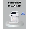 Üç Modlu Güneş Enerjili Duvar Lambası 1800mAh Bataryalı ve Hareket Sensörlü