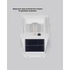 Üç Modlu Güneş Enerjili Duvar Lambası 1800mAh Bataryalı ve Hareket Sensörlü