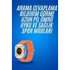 Ultra Akıllı Saat 49 Mm Çift Kordonlu Arama Cevaplama Bluetooth Bağlantılı