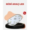 USB Şarjlı Kablosuz Manyetik Montajlı Mini LED Işık