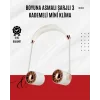 USB Şarjlı Katlanabilir Boyun Fanı | 3 Kademeli, Sessiz ve Taşınabilir Tasarım