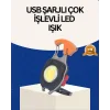 USB Şarjlı Mini LED Anahtarlık Fener