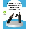 USB şarjlı, yıkanabilir başlıklı kişisel bakım cihazı-Tıraş Makinesi