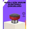 Vakumlu Masaj Aleti Çok Kademeli Emme Isıtmalı Ev Tipi Terapi