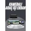 Video ve Fotoğraf Kaydedici Sürüş Kamerası Ön ve Arka Çift Kameralı