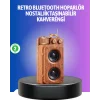 Vintage Tasarımlı Bluetooth Hoparlör Uzun Pil Ömürlü ve FM Destekli