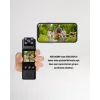 WiFi Destekli Mini Kamera – 180° Dönebilen Lens, 1080P Video, TFT Ekranlı