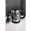 Yazılı Mug Kupa Karıştırıcı Özelliği Ve Paslanmaz Çelik