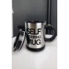 Yazılı Mug Kupa Karıştırıcı Özelliği Ve Paslanmaz Çelik