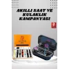 Yeni Nesil Akıllı Saat ve Bluetooth Kulaklık Kampanyası Dijital Göstergeli Powerbankli