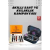 Yeni Nesil Akıllı Saat ve Bluetooth Kulaklık Kampanyası Dijital Göstergeli Powerbankli
