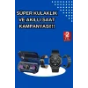 Yeni Nesil Kampanyası Bluetooth Bağlantılı Akıllı Saat ve Kablosuz Kulaklık Dijital Göstergeli