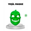 Yeşil Maske Dekor Ev ve Parti Süsleme Ürünü