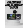 Yol Kayıt Araç Kamerası HD DVR 3 Kameralı 2.0in Ekranlı Ön İç Arka