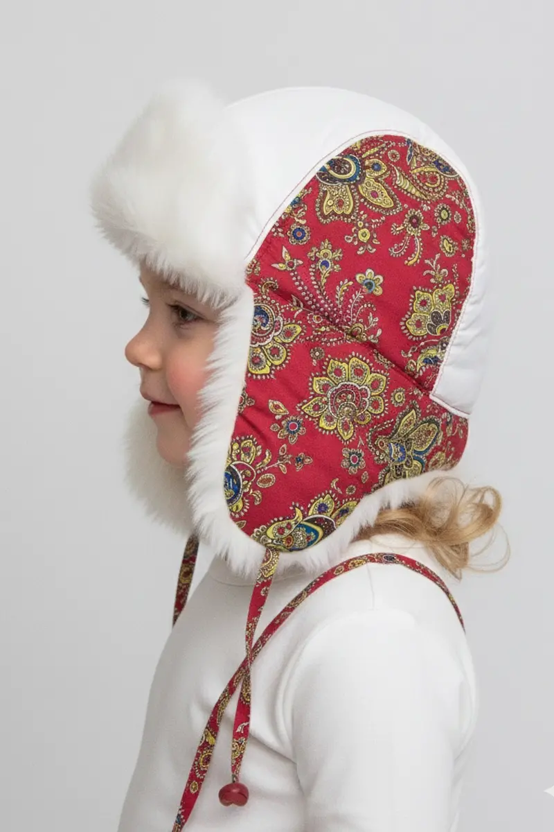 Kız Çocuk Pilot Kırmızı Şapka Kırmızı 6227