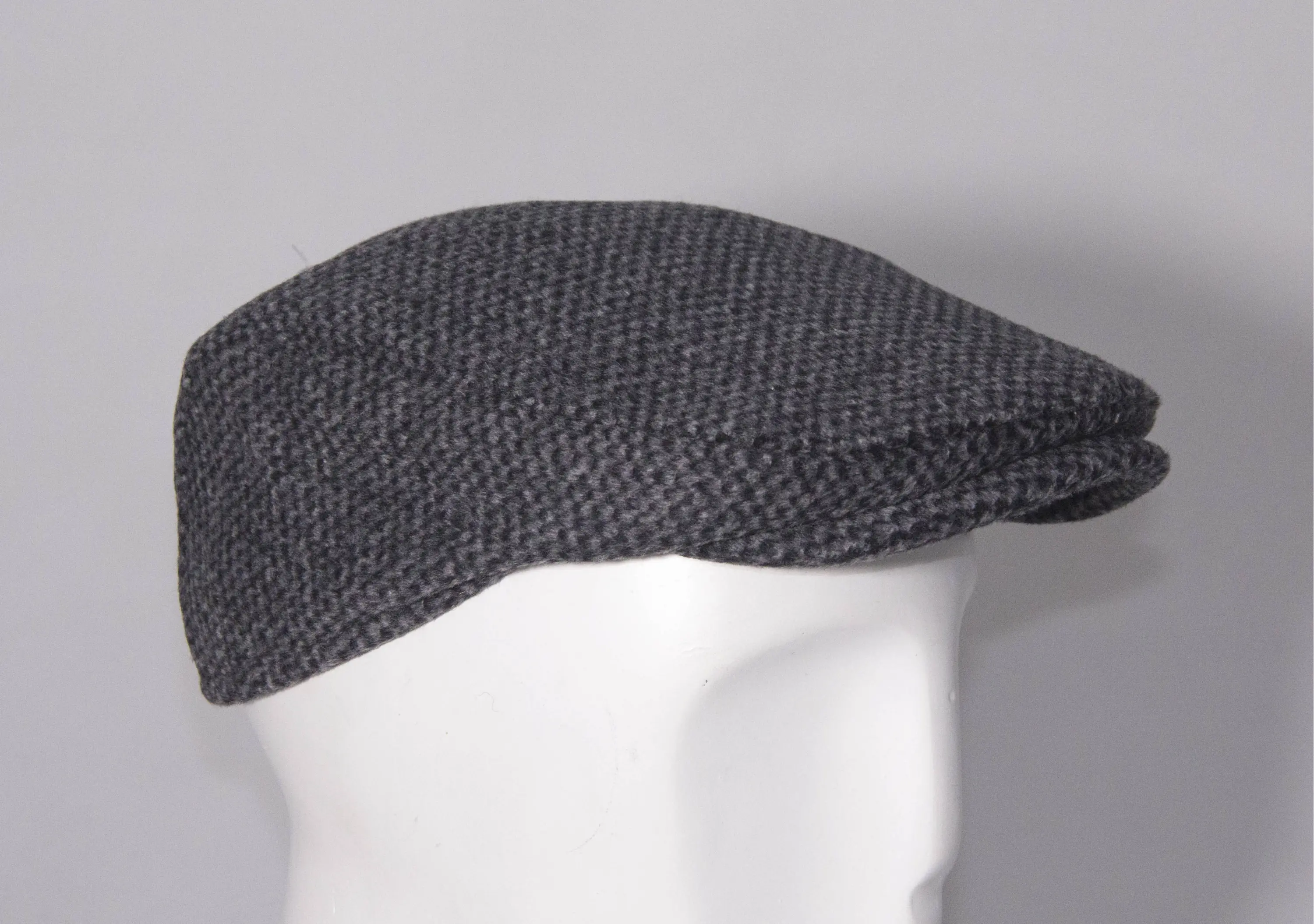 Bay Şapkacı %100 Yün Premium Kasket - Arkası Lastikli Esnek Beden