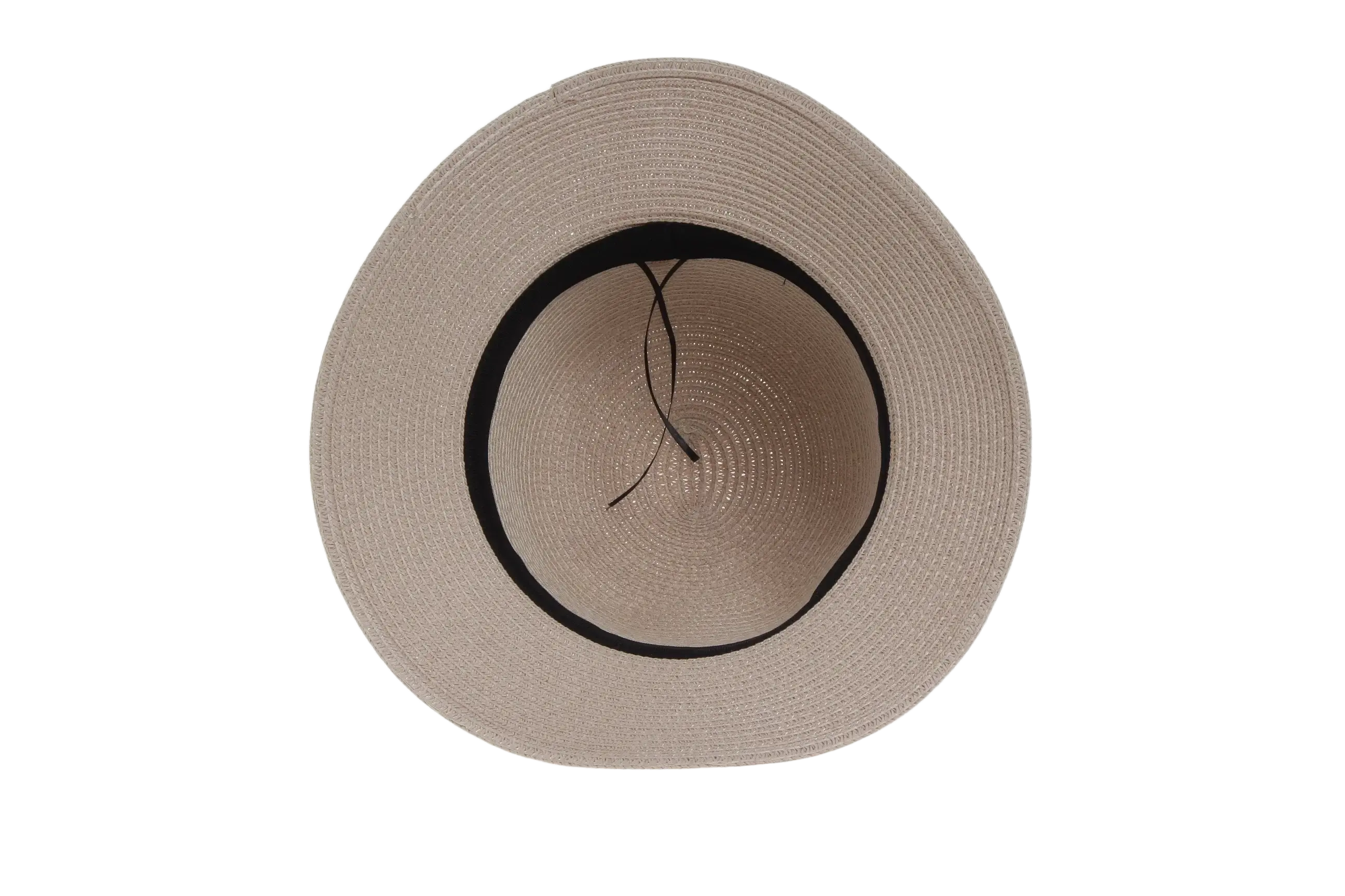 Çiçek Şeritli Kadın Şapka pudra 1297