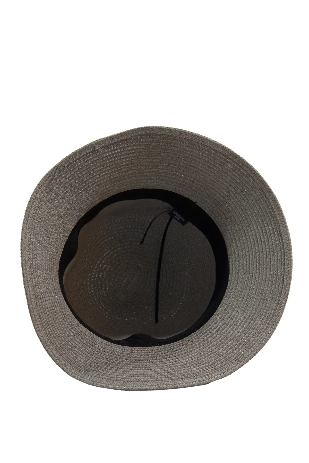 Çiçek Şeritli Kadın Şapka gri 1297