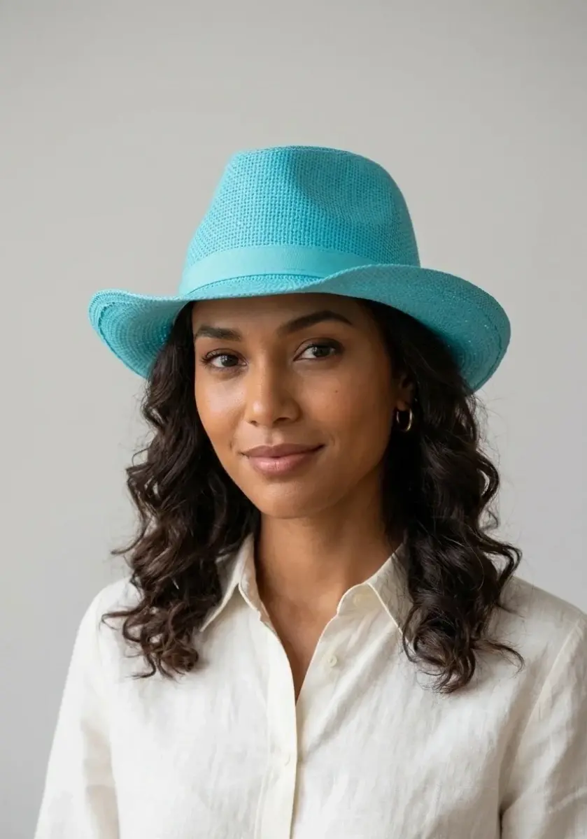 Kovboy Fötr Kadın Şapka 6251