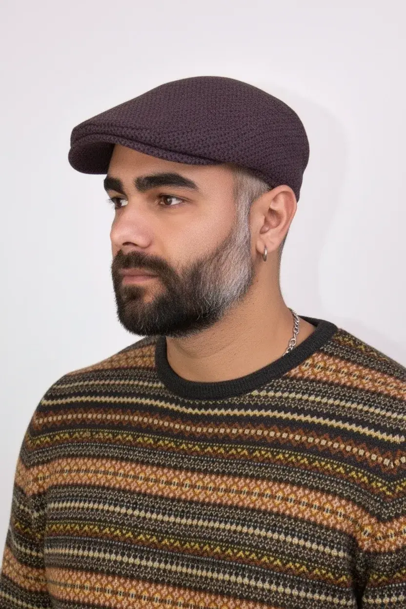 erkek kasket şapkası-9542-1