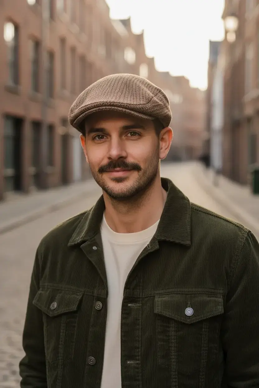 erkek kasket şapkası-9542