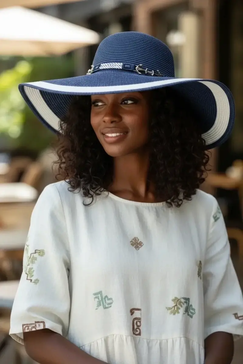 Kadın Hasır Şapka 3864