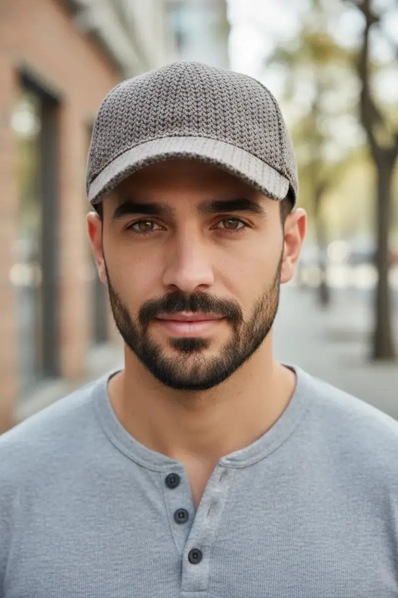 Erkek-Desenli-Kep-şapka