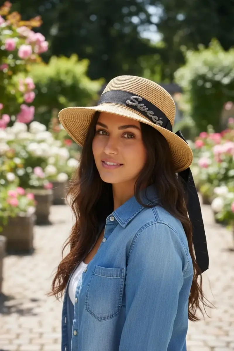 Hasır Kadın Şapka 1594