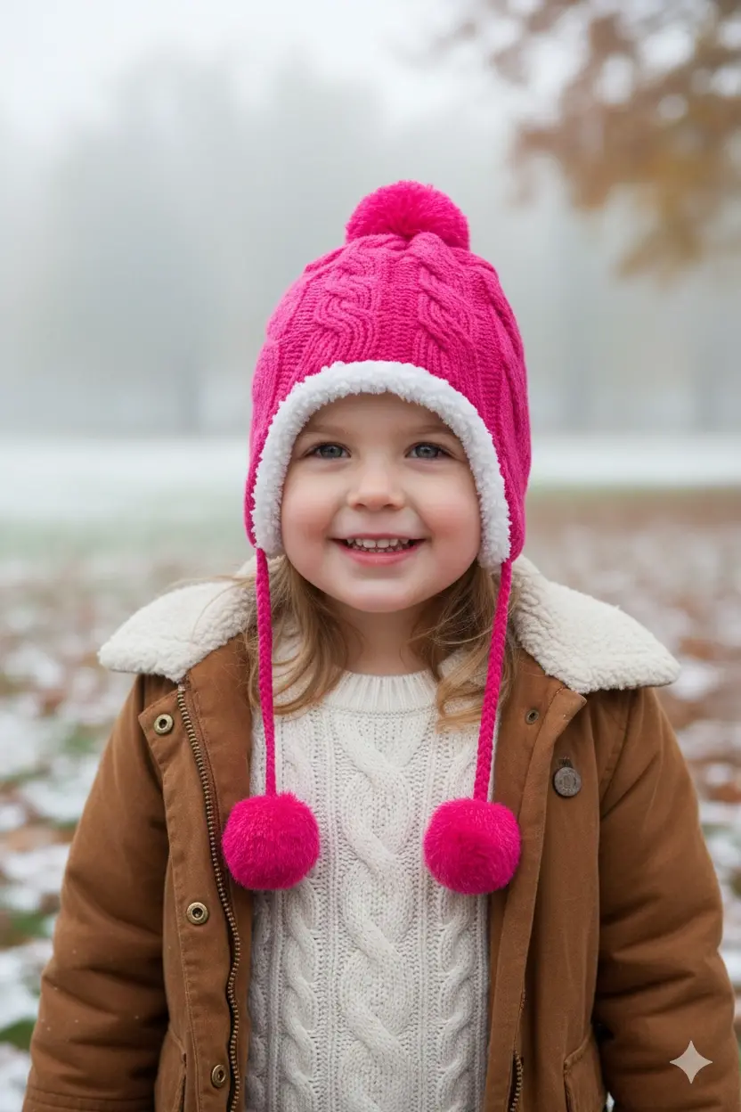 Bay Şapkacı - Peluş Astarlı Akrilik Örgü Bere Şapka - 2417