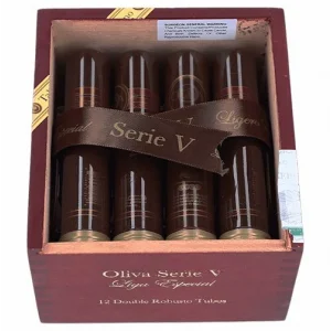 Oliva Serie V Double Robusto Tubos 12li Puro