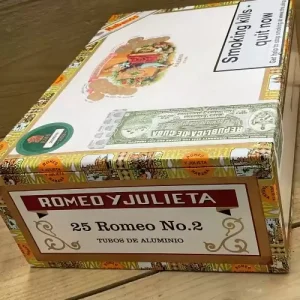 Romeo y Julieta No.2 Tubos 25li Puro