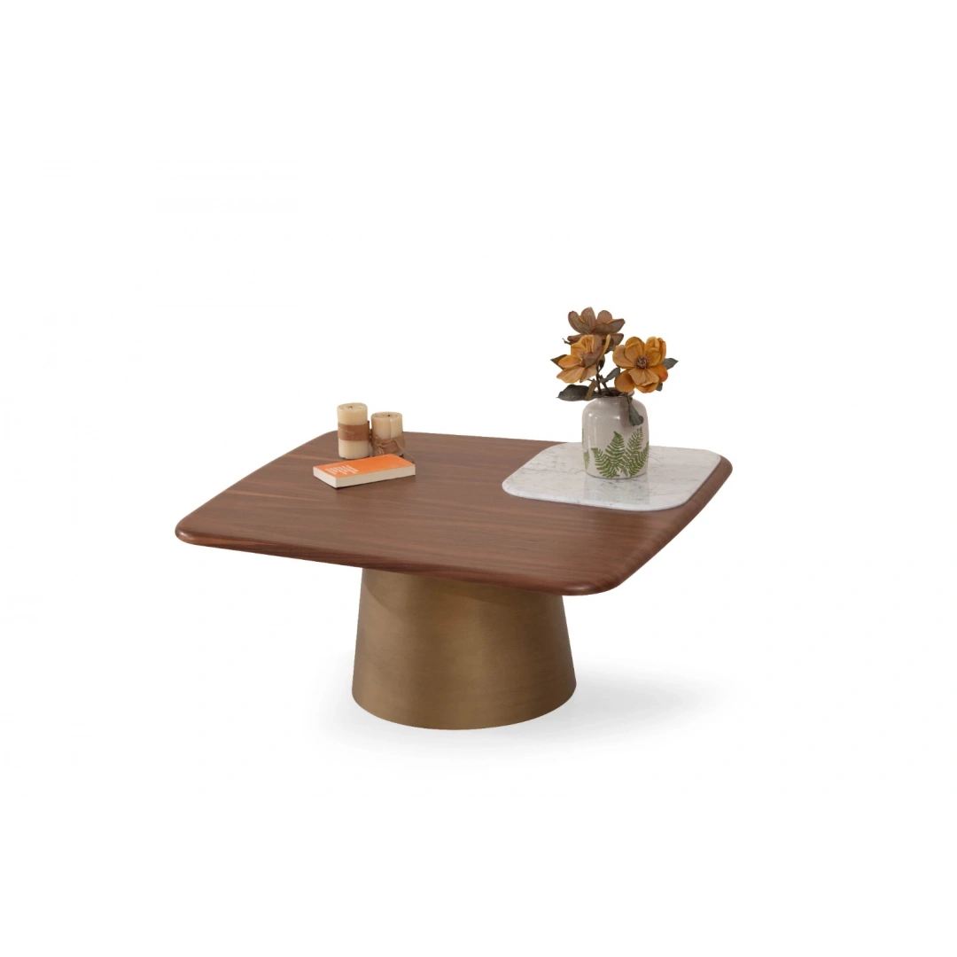 Bueno Orta Sehpa (Beyaz-Pirinç)