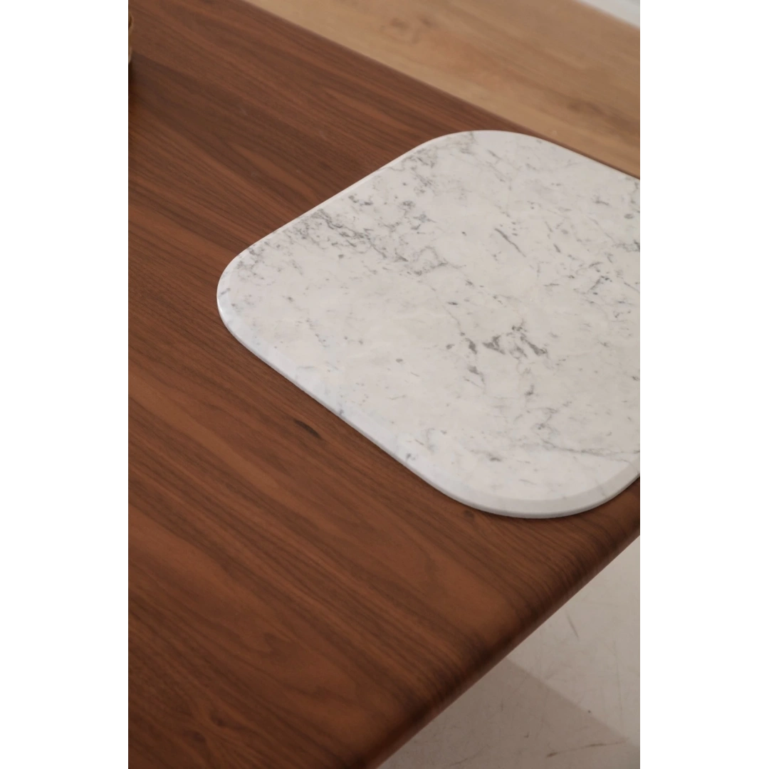 Bueno Orta Sehpa (Beyaz-Siyah)