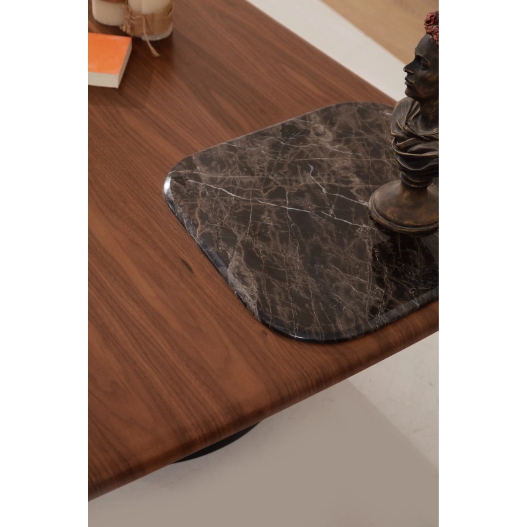 Bueno Orta Sehpa (Siyah-Siyah)