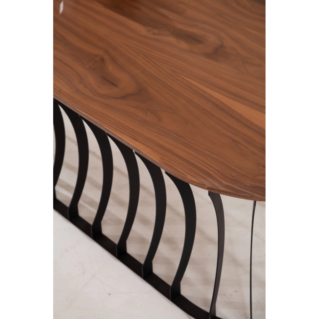 Carmen Orta Sehpa (Siyah)