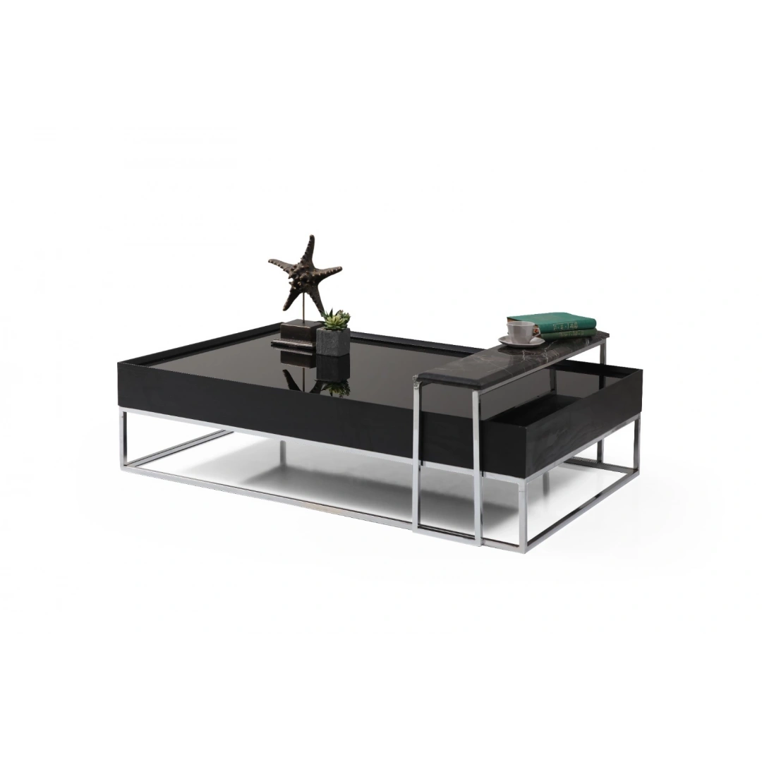 Crown Orta Sehpa (Siyah)