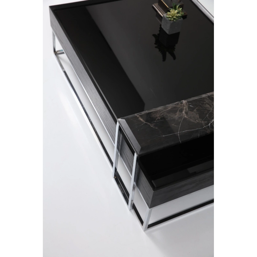 Crown Orta Sehpa (Siyah)