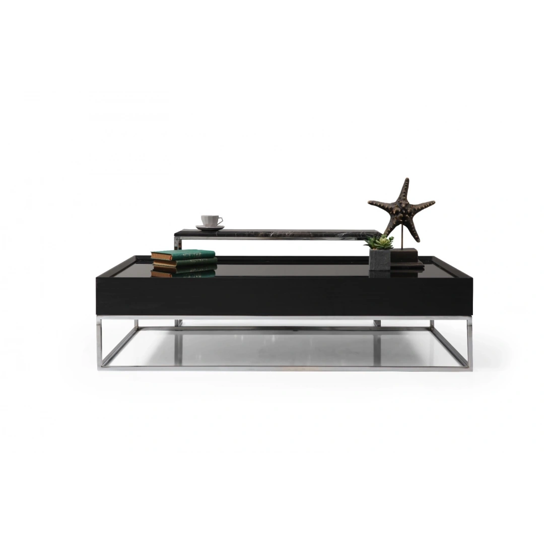 Crown Orta Sehpa (Siyah)