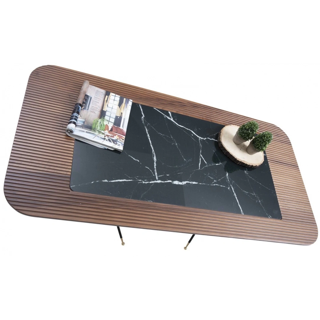 Diamond Orta Sehpa (Ceviz-Siyah)