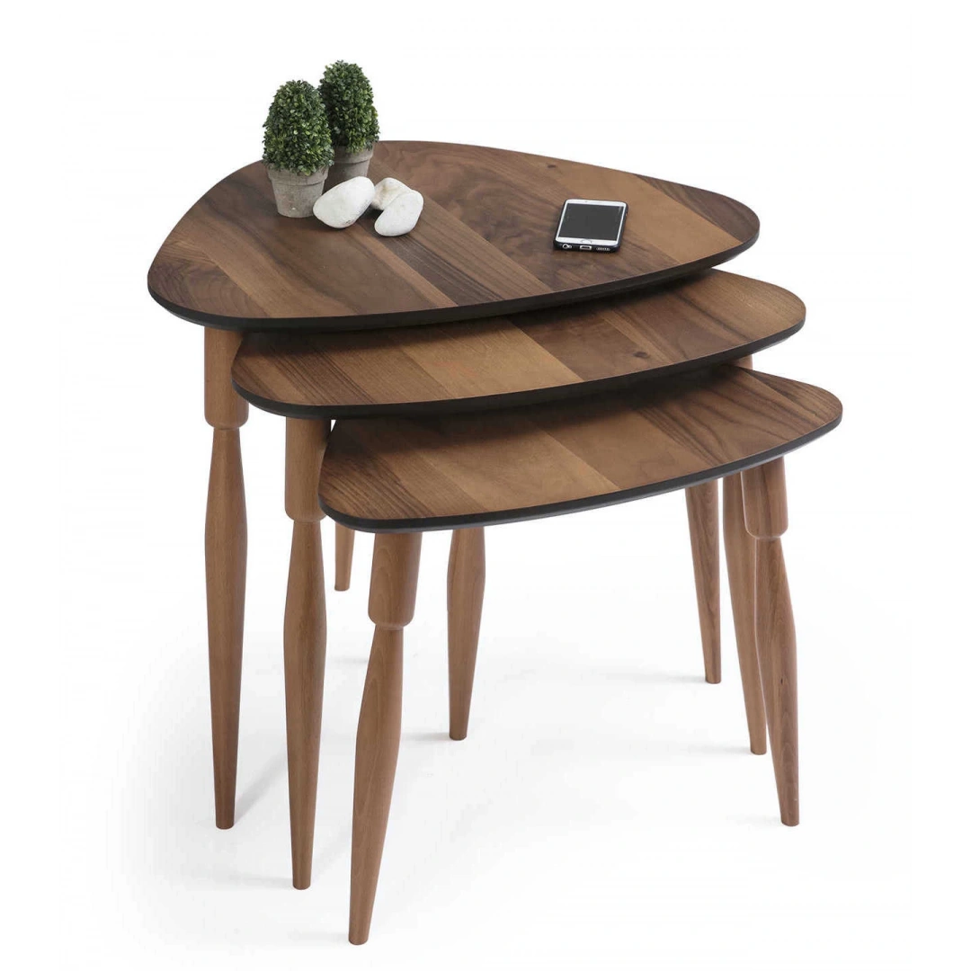 Ege Zigon Sehpa (Ceviz)